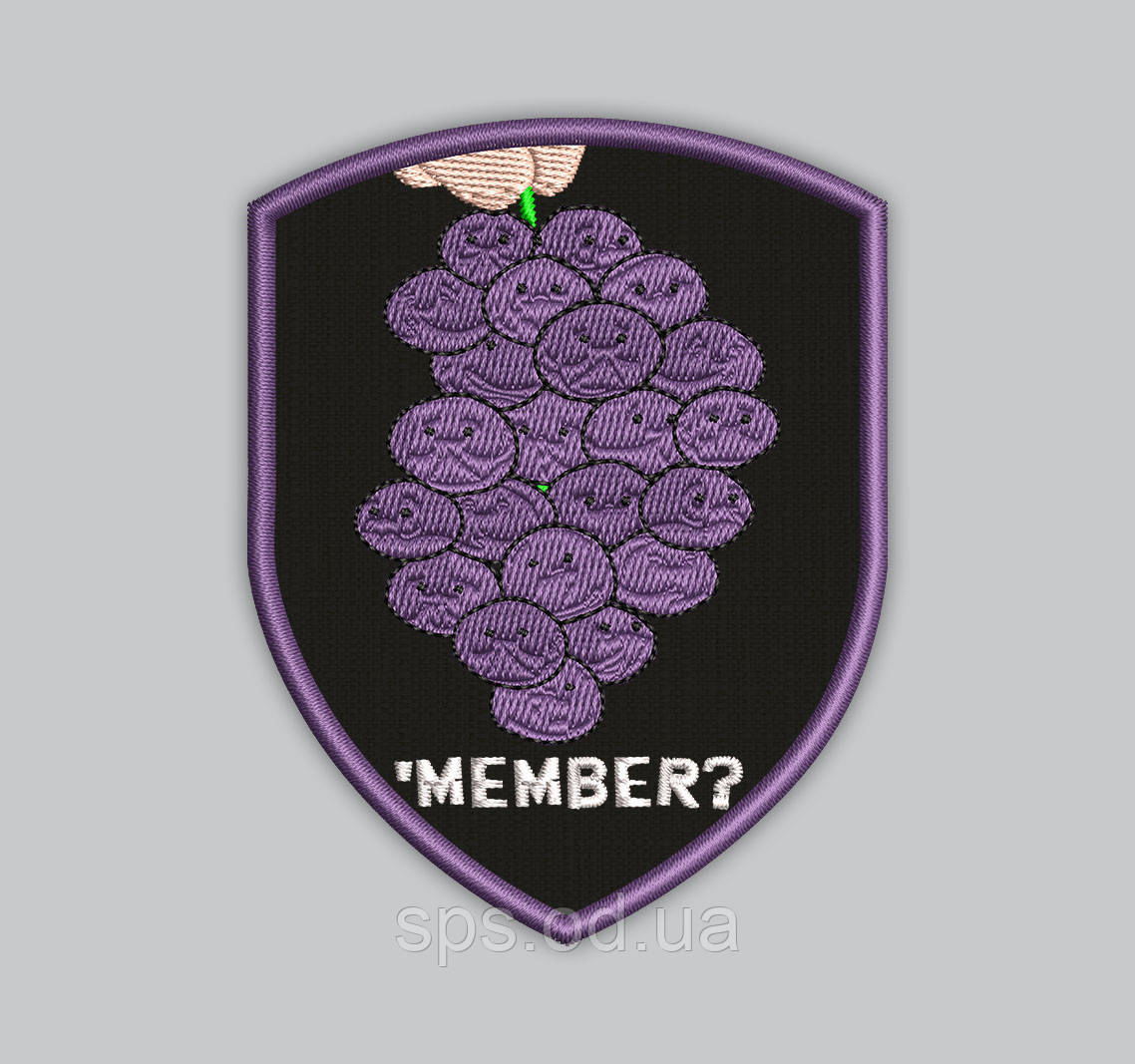 Шеврон "MEMBER ?" 9 см (Термін під замовлення 7-14 днів)