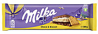 Шоколад Молочний Milka Choco Biscuit з бісквітним печивом 300 г Швейцарія