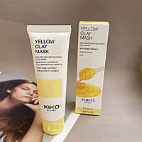 Осветляющая и питательная маска для лица Kiko Milano Yellow Clay Mask 50ml
