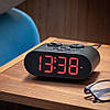 Настільний цифровий годинник з будильником TFA Ellypse (Black), фото 9