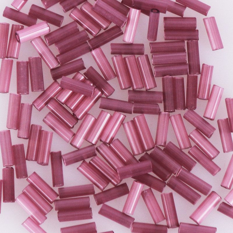 Бісер склярус чеський Preciosa 3", 5 г, 470, сатин, фіолетовий, фото 1