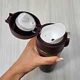 Термос термокухоль вакуумний 320 мл Maestro MR-1641 термочашка для гарячих і холодних напоїв із неіржавкої сталі Go, фото 6