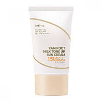 Крем сонцезахисний із тональною дією IsNtree Yam Root Milk Tone Up Sun Cream SPF 50+ PA++++ 50 мл