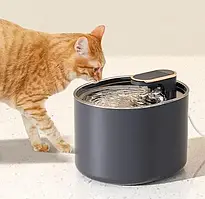 Автоматична поїлка фонтан для котів і собак, велика розумна автопоїлка для тварин об'ємом 3 літри