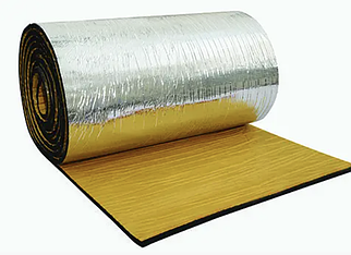 Каучуковий самоклейний лист з алюмінієвим покриттям 32 мм.