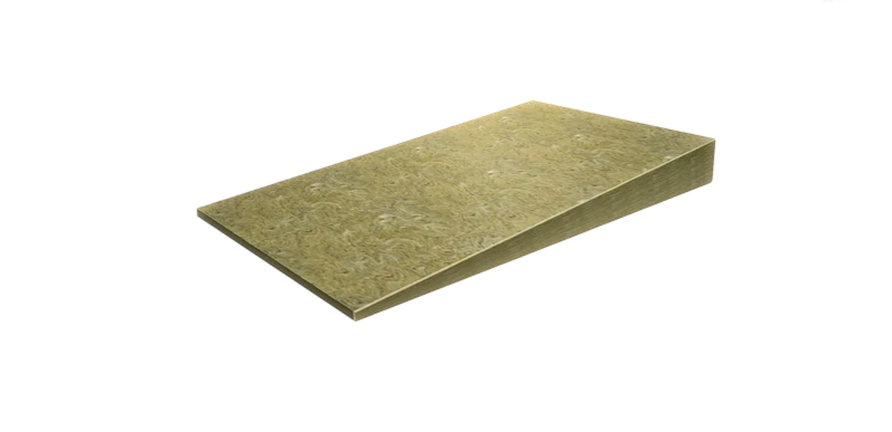 Базальтовий утеплювач із ухилом (клин), фото 1