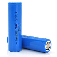 Аккумулятор 18650 Li-Ion ICR18650 FlatTop, 2000mAh, 3.7V, Blue Vipow (ICR18650-2000mAhFT) PZZ