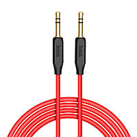 SM  SM AUX кабель Hoco UPA11 Jack 3.5 to Jack 3.5 1m черный