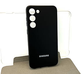 Чохол на Samsung Galaxy S23 Plus (SM-S916) накладка бампер Silicone Case Full силіконовий чорний