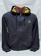 Спортивна сіра кофта на блискавці для хлопчика 152 зросту