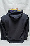 Спортивна сіра кофта на блискавці для хлопчика 152 зросту, фото 2