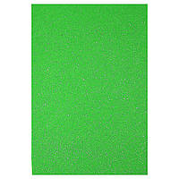Фетр HARD 170GSM 1,2мм "Зеленый" Glitter 10PC/OPP A4, 1шт/этик. UA 170HQG014 irs