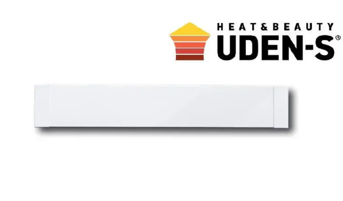 UDEN-200 теплий плінтус до 4 м2; потужність 0,2 кВт