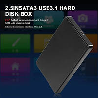 Карман для жесткого диска (кейс)2,5 дюйма, USB 3.1 Type C SATA 3
