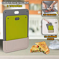 Набор 2 шт Кухонная доска Heater Desk Joseph-DoorStore A100 нескользящая MNG