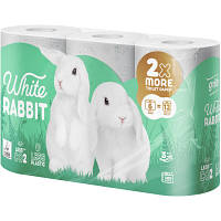 Туалетная бумага Grite White Rabbit 3 слоя 6 рулонов (4770023346046) PZZ