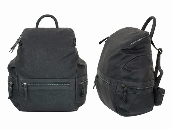 Чорний ранець для підлітка, фото 1