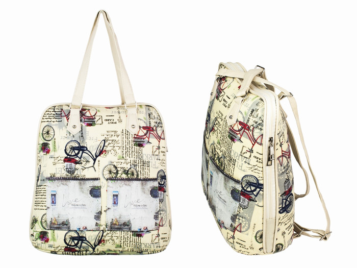 Молодіжний рюкзак Веселі велосипеди, фото 1