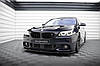 Спліттер BMW F10 M-Sport елерон тюнінг обвіс (V4), фото 6