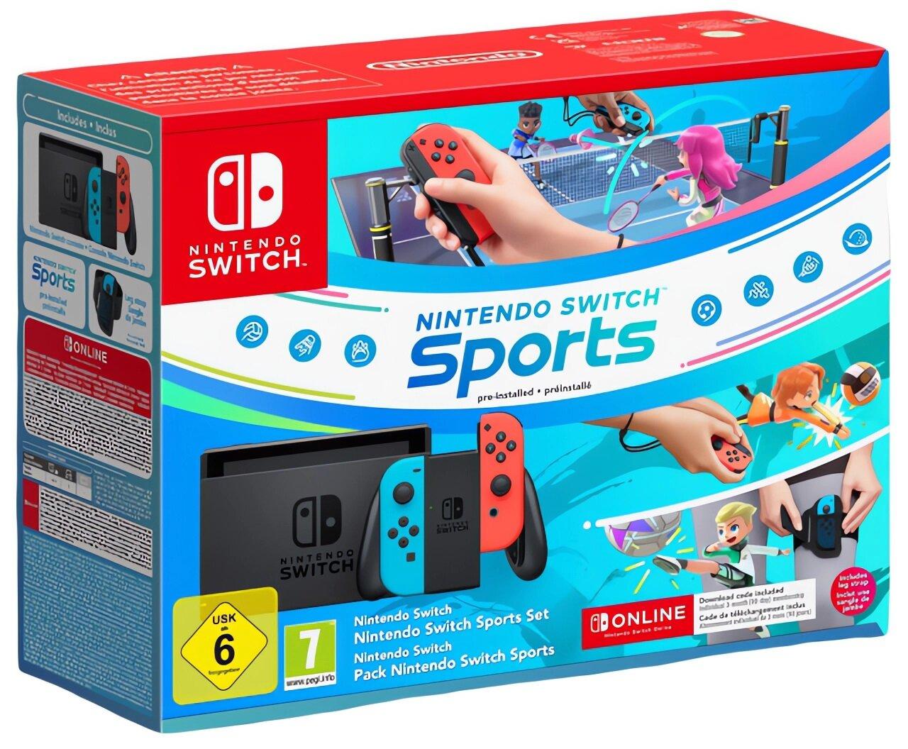 Консоль NINTENDO Switch + спортивна гра Nintendo Switch + NS Online 90 днів