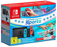 Консоль NINTENDO Switch + спортивна гра Nintendo Switch + NS Online 90 днів