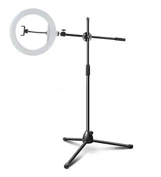 Кільцева світлодіодна лампа RGB MJ33 зі штативом