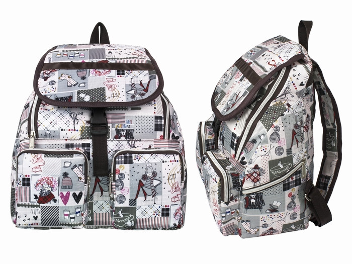 Рюкзак жіночий із малюнком, фото 1