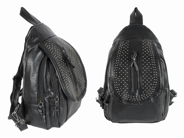 Рюкзак жіночий міський нова колекція Black, фото 1