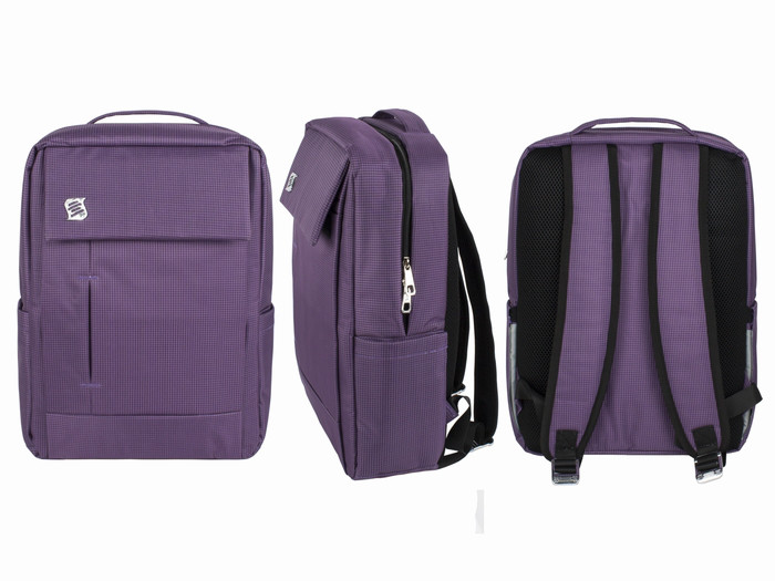 Бузковий міський рюкзак City, фото 1