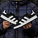 Чоловічі Кросівки Adidas Campus Black White 44-45, фото 6