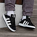 Чоловічі Кросівки Adidas Campus Black White 44-45, фото 8