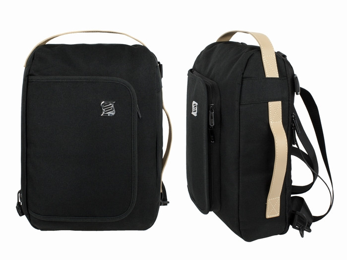 Стильний рюкзак чорний, фото 1