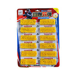 06 QF Кульки гумові, 6 мм, на аркуші