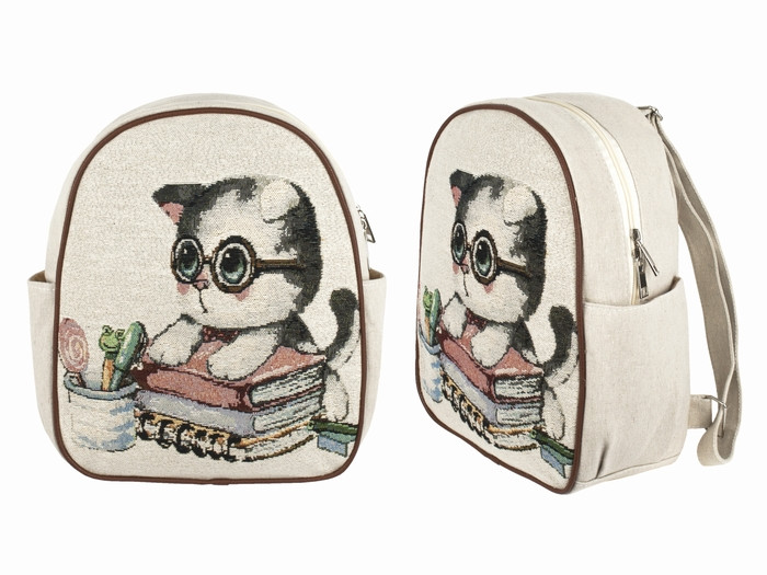 Рюкзак міський молодіжний Котики Милахи, фото 1