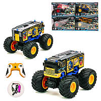 Радиоуправляемая игрушка "BIGFOOT" DL18A01-DL18A04, 1:18, 21,5 см, свет, звук, большие резиновые колеса