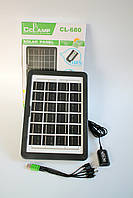 Портативная солнечная панель SOLAR PANEL CL-680 8W для зарядки смартфона sk2