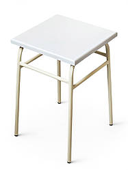 Табурет кухонний із твердою ситушкою слонова кістка/білий Наша Хавка