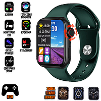 Смарт часы Smart Watch T500PLUS-PRO 1,75", с голосовым вызовом, спорт режимы, SIRI/Google Green MNG