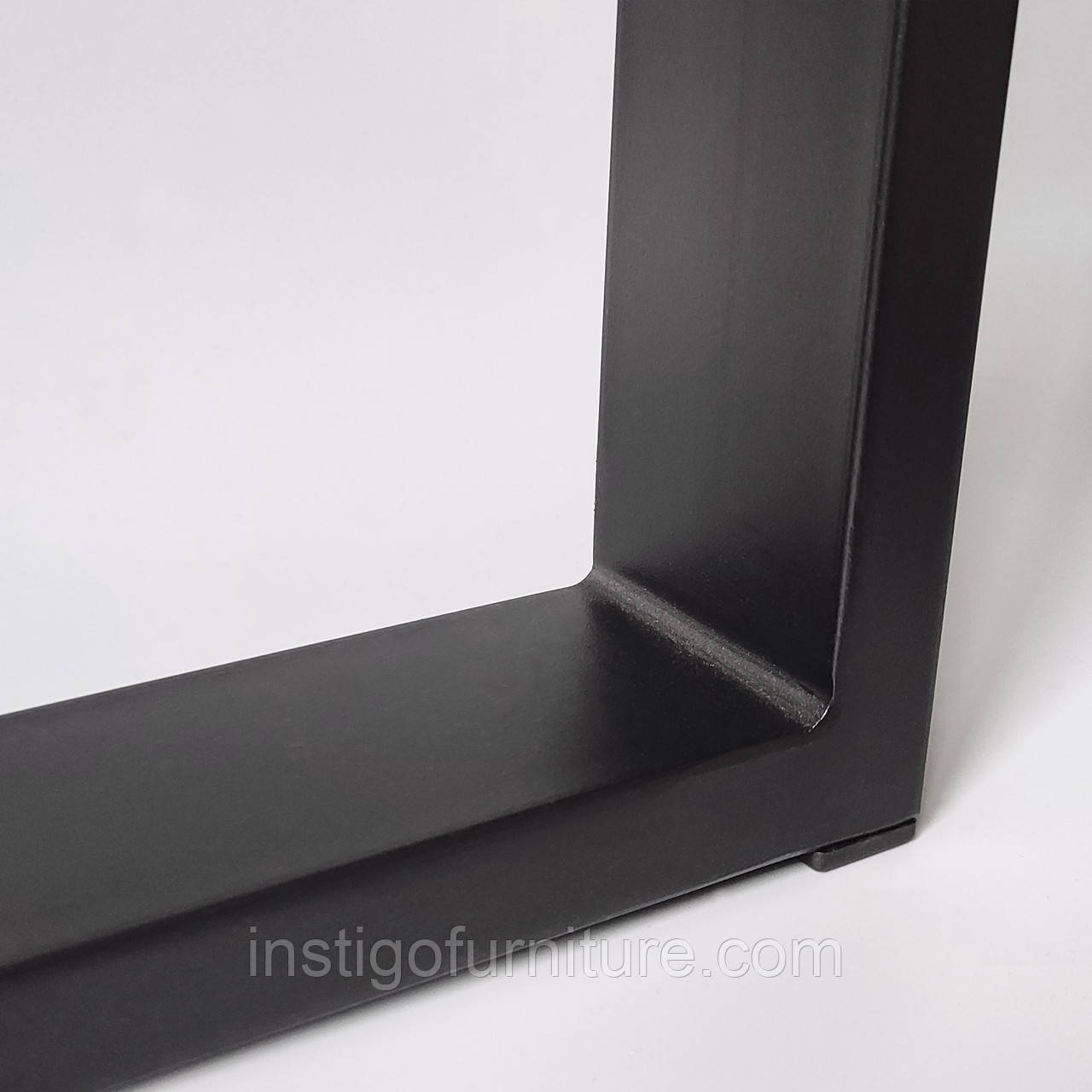 Опора ножка для стола из металла 600×120mm, H=730mm (профильная труба: 40x20mm) - фото 8 - id-p1879383853