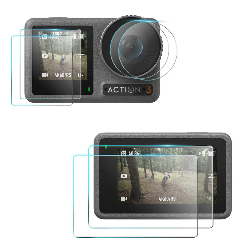 Скло захисне DJI Action 3 екрани об'єктив STARTRC 1111355