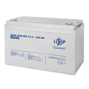 Акумуляторна батарея мультигелева LogicPower LPM-MG 12V - 100 Ah (LP3877)