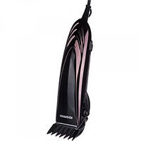 Машинка для стрижки волос Gemei GM-813 Professional 9 Вт питание от сети с петлей + 4 насадки MNG
