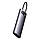 Концентратор хаб USB Type-C 8в1 HDMI 4K кардридер заряджання 100 Вт Baseus Metal Gleam WKWG050113, фото 3