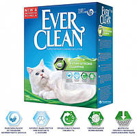 Наполнитель для кошачьего туалета бентонит Эвер Клин (Ever Clean ) Екстра Сила c ароматом 6л