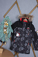 Детская зимняя куртка на мальчика подростка 134,140,152,158 на холофайбере