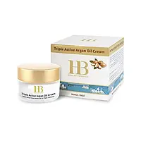 Крем для лица, тройной активный с аргановым маслом Health And Beauty Triple Active Argan Oil Cream, 50 мл