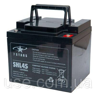 Акумулятор AGM  7Stars, SHL45, 45 А год 12V