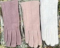 Женские кашемировые перчатки с махровой подкладкой
