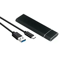 Наружный карман для диска VALUE S1012 Black M.2 НА TYPE-C USB 3.1 (F) GEN2, 10 GB/S, 2TB, B KEY NGFF