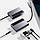 Концентратор хаб USB Type-C 6в1 HDMI 4K кардридер заряджання 100 Вт Baseus Metal Gleam CAHUB-DA0G, фото 3